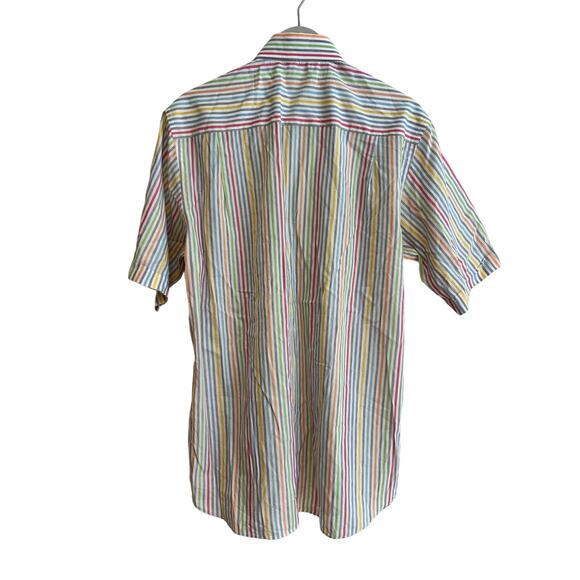 Paul & Shark Yachting Multi Stripe Sport Men’s Shirt Made in Italy Size: 41 - Picture 3 of 6